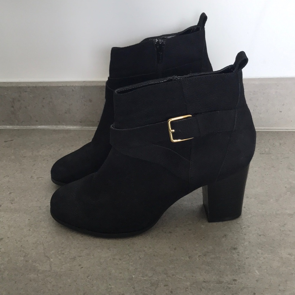 Cole Haan Black Booties with heel